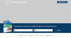 Desktop Screenshot of drthadgala.com